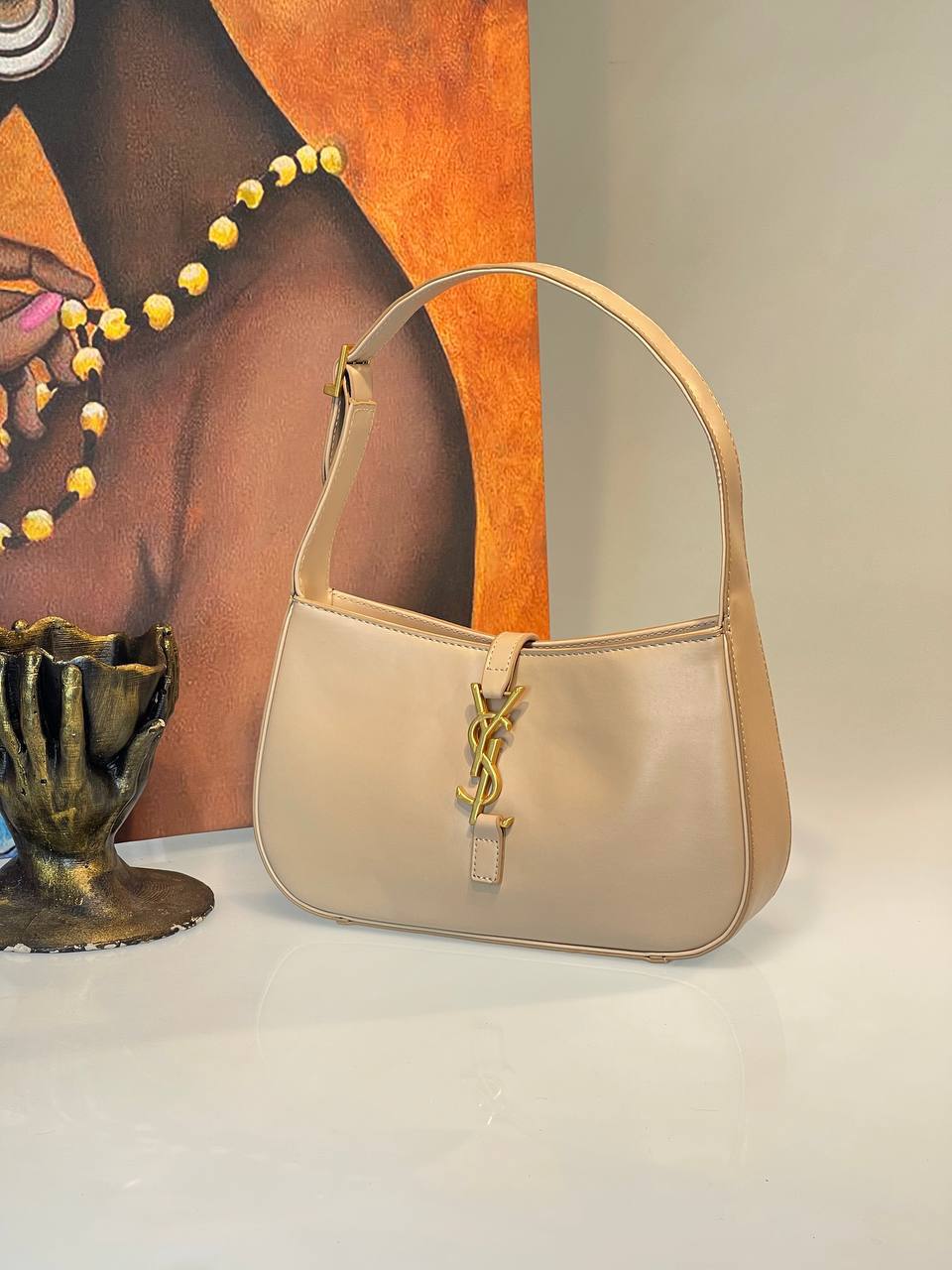 Ysl Le 5 A 7 Μπεζ