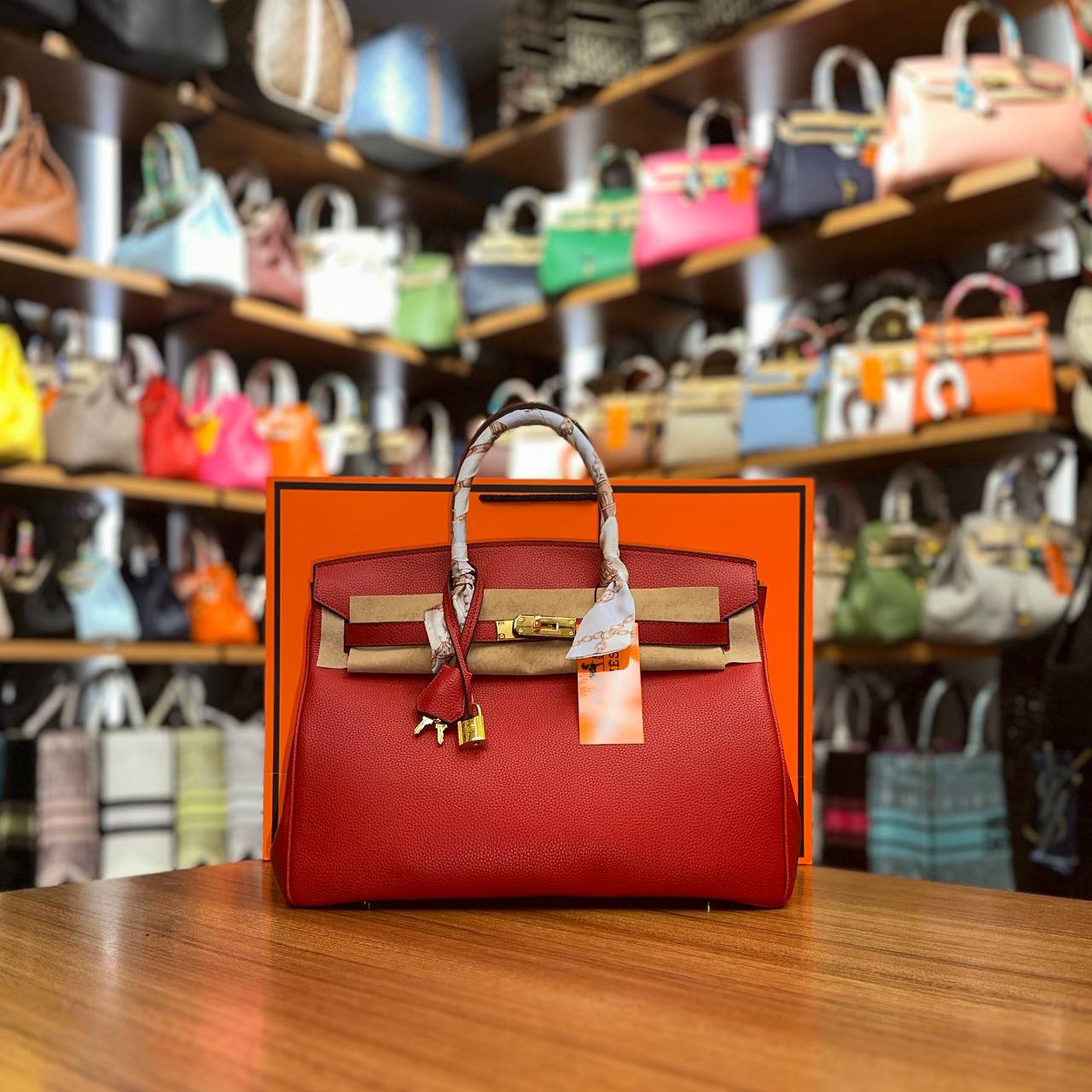 Hermès Birkin Red