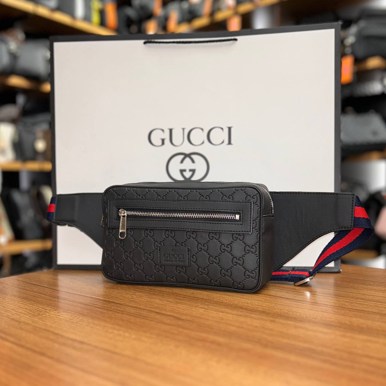 Gucci Web Stripe GG