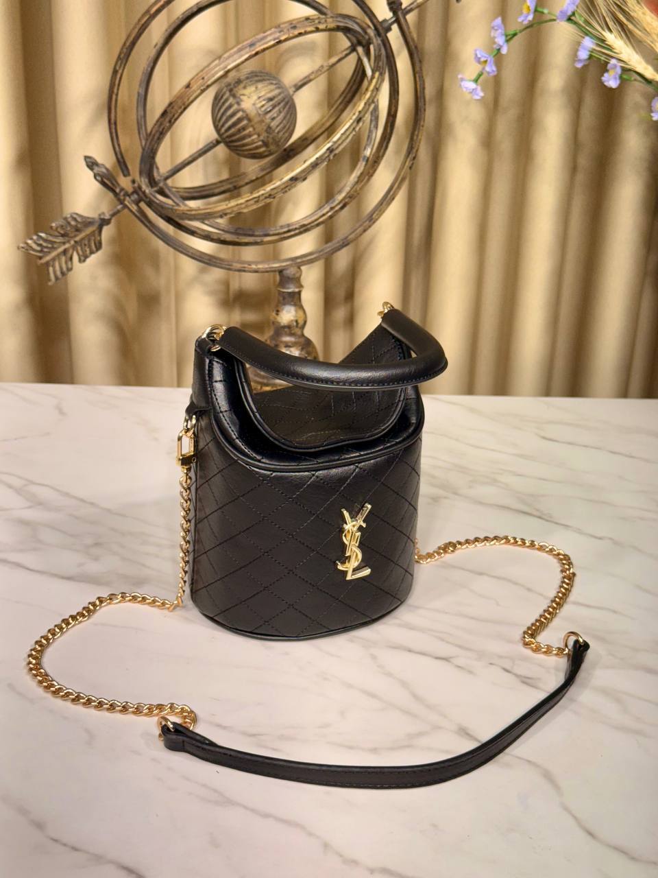 YSL Bucket Black