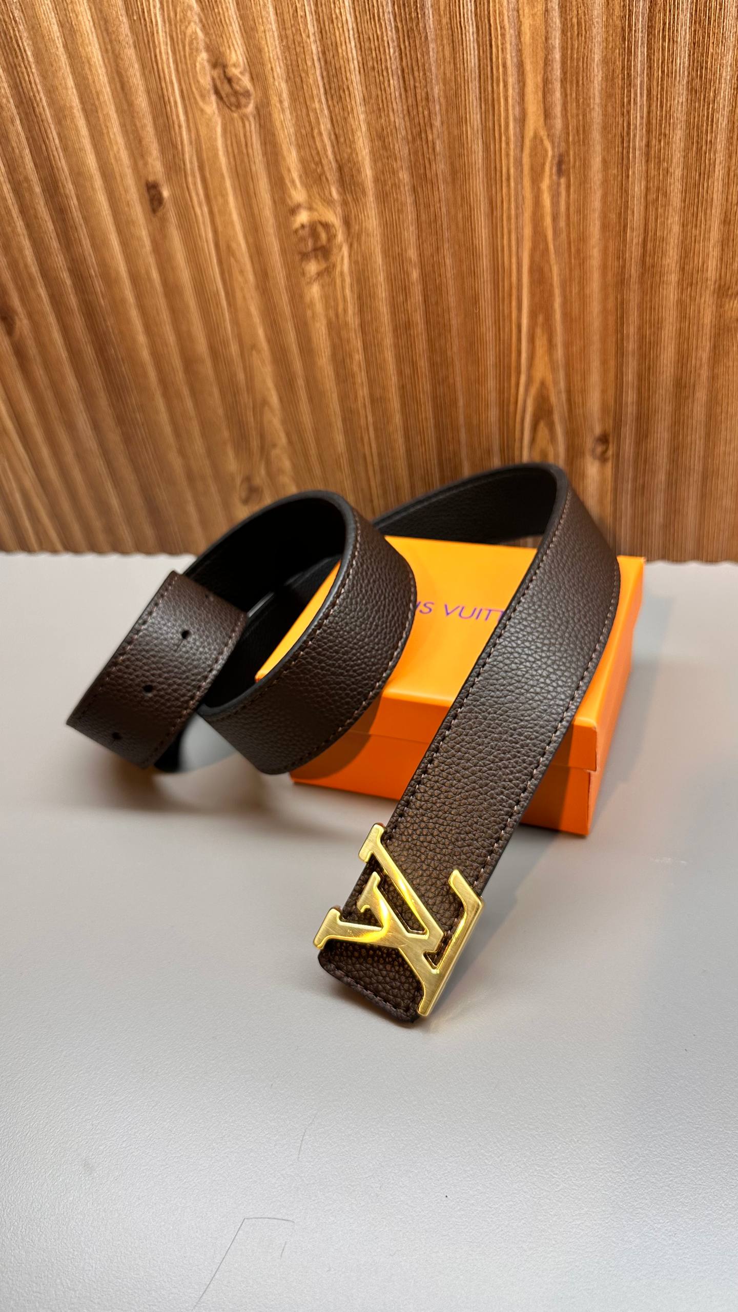 Louis Vuitton Belt Brown