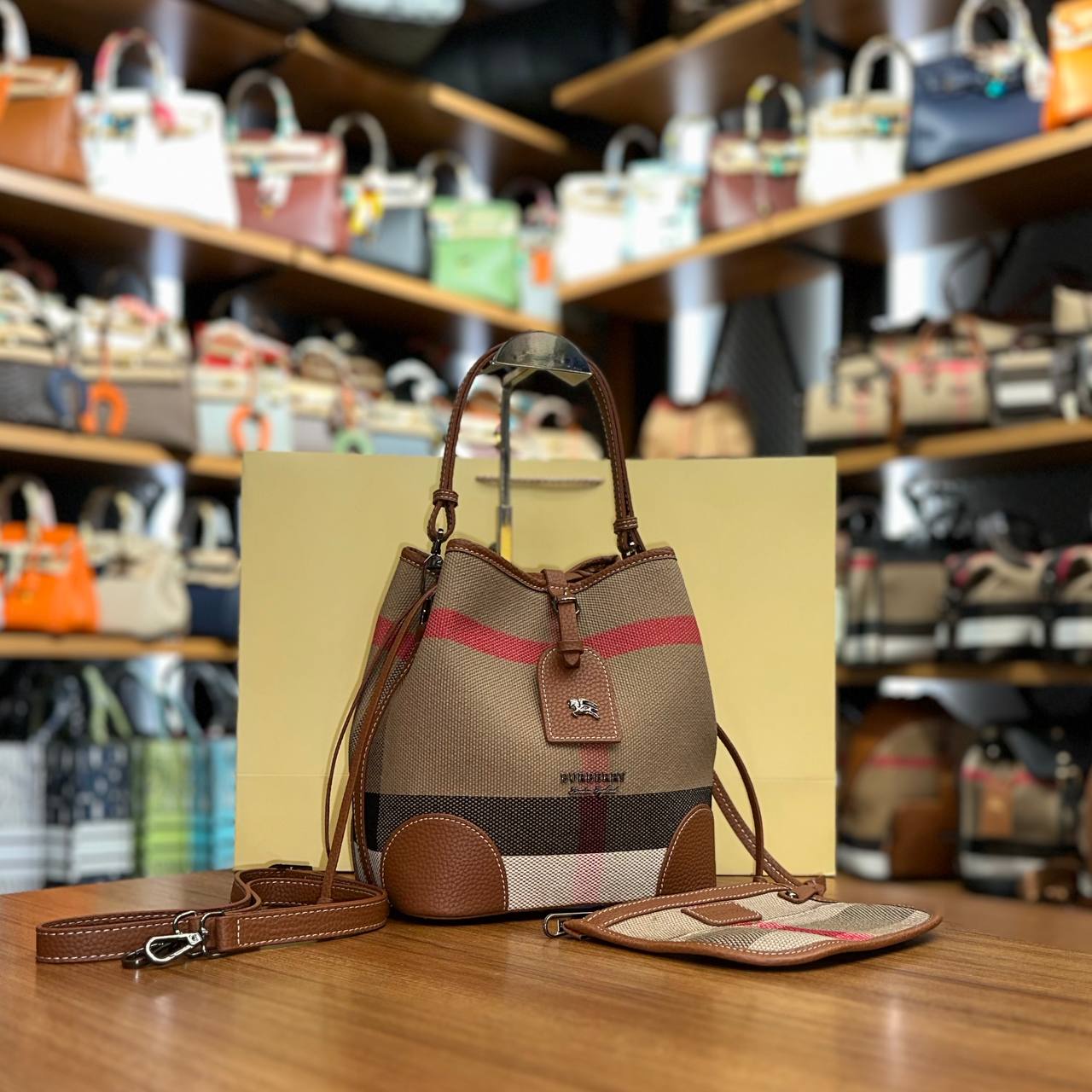 Burberry Vintage Check Bucket Bag | Bag