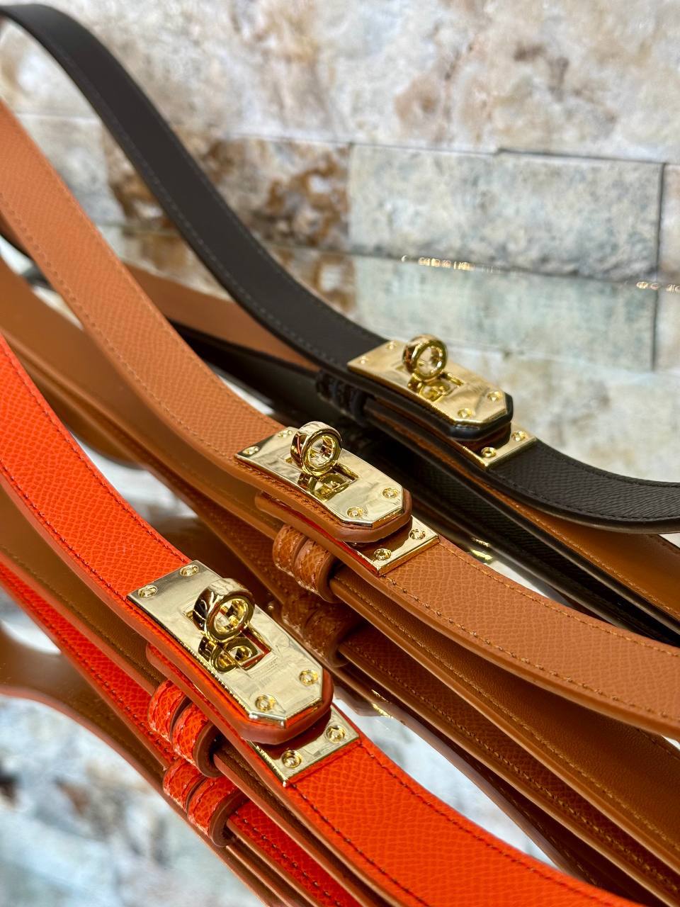 Hermes Belt Taba