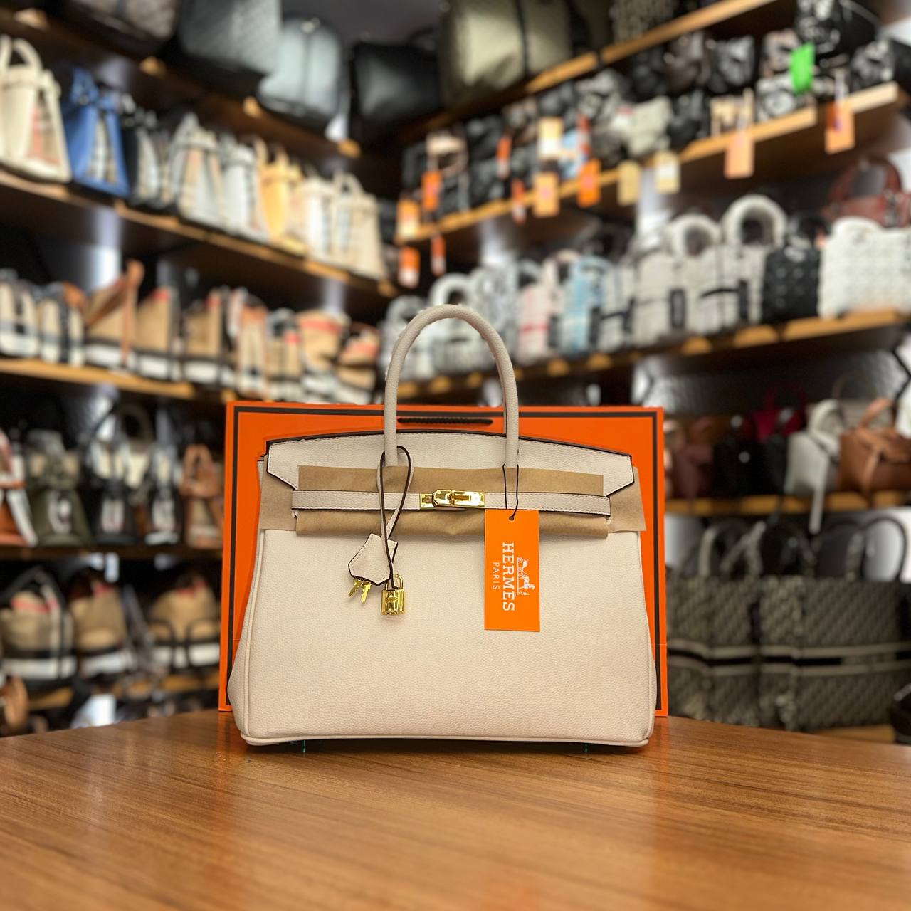Hermes Birkin Beige