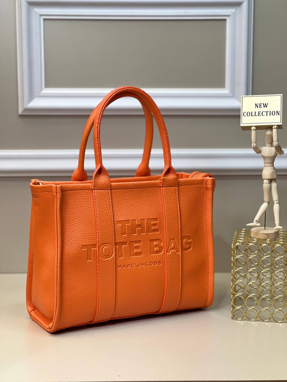 Tote Bag Big Size Πορτοκαλί