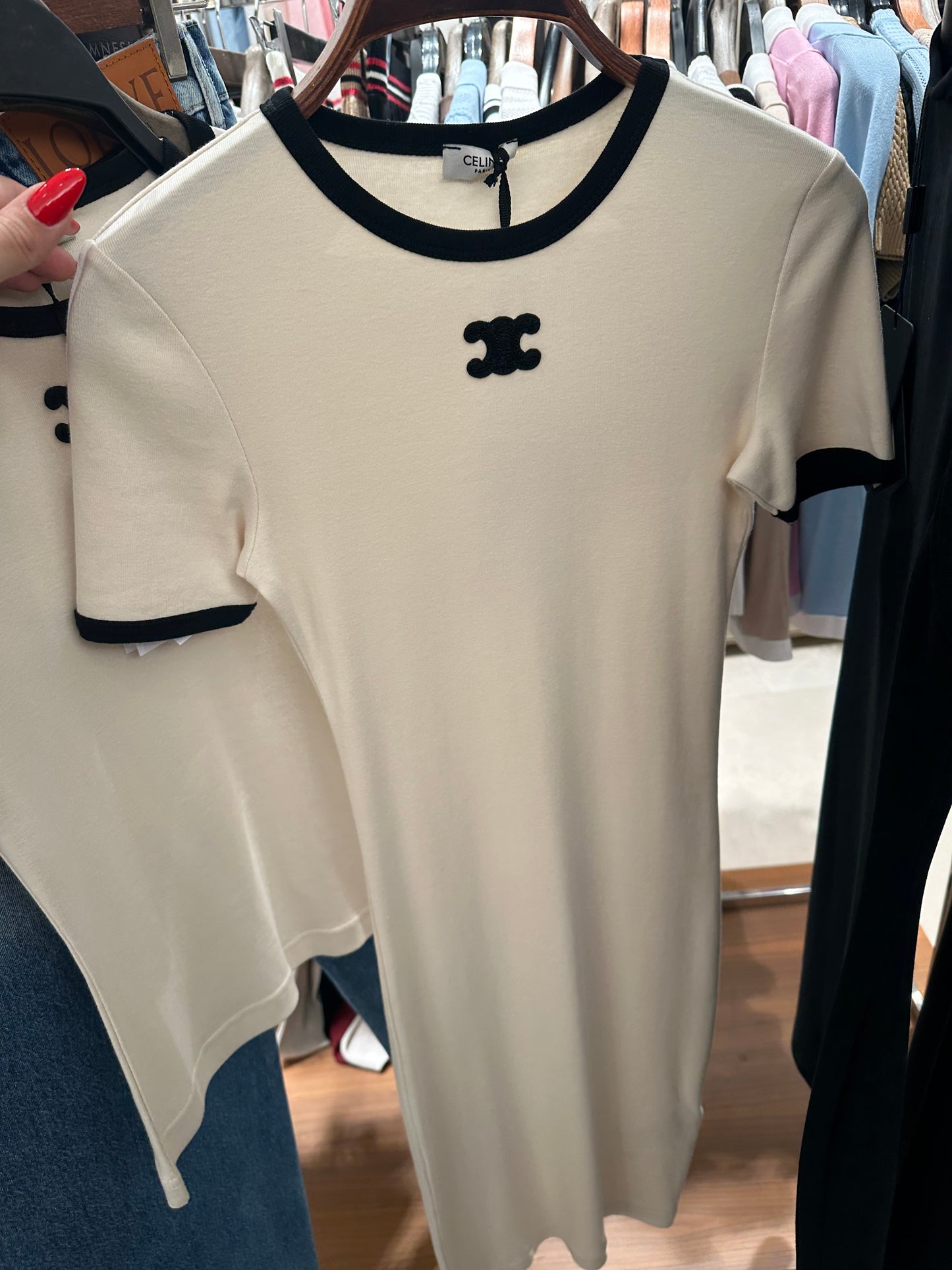 Celine Μπεζ Φόρεμα