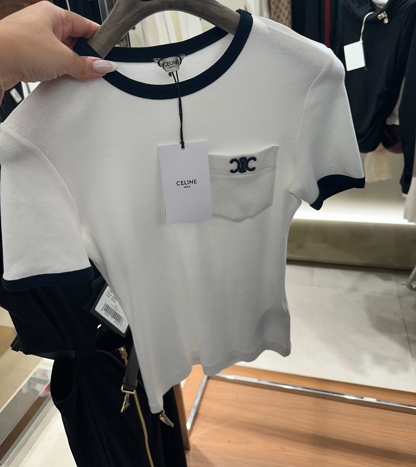 Celine T-shirt Λευκό