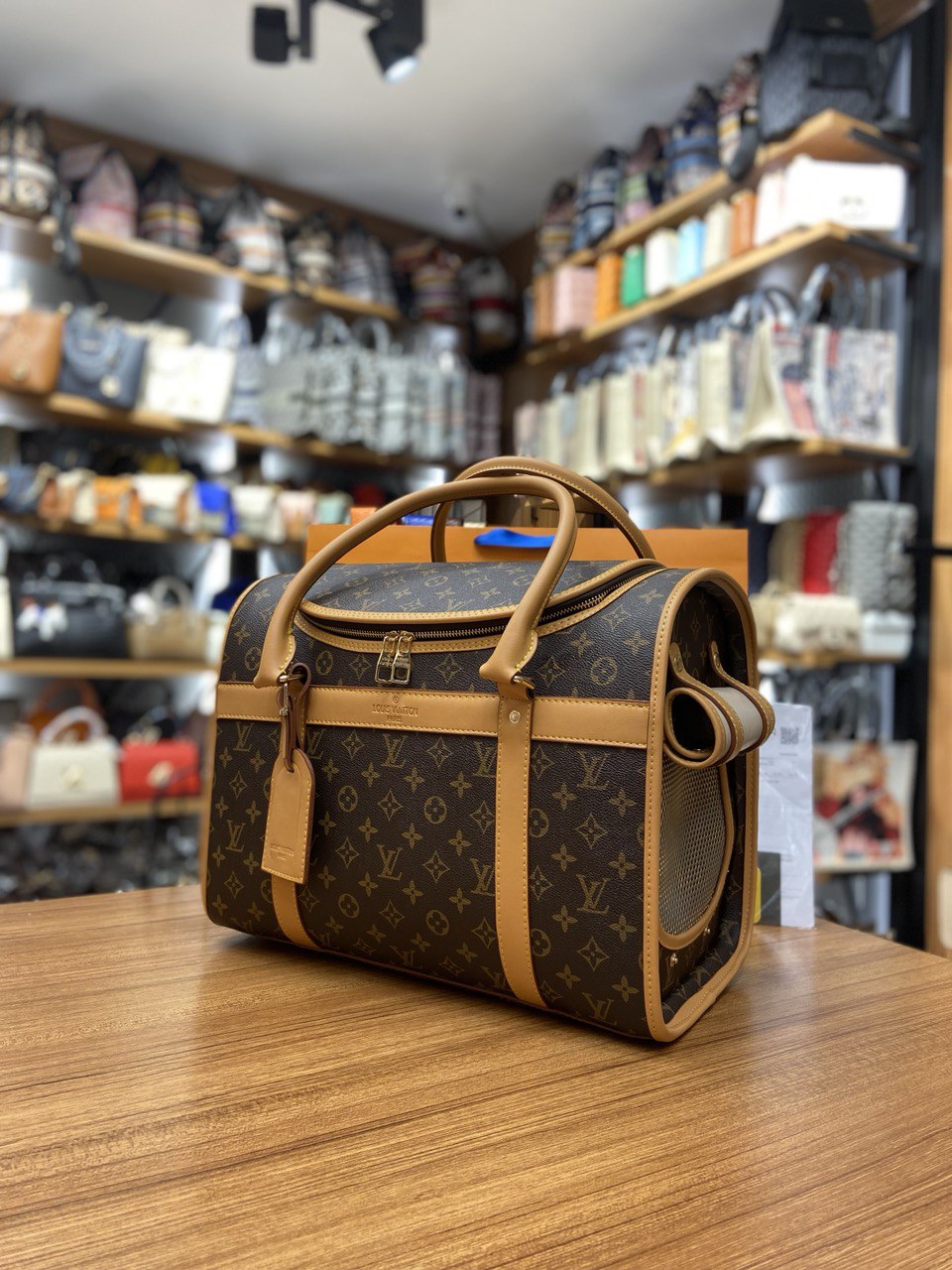 Louis Vuitton Dog Bag