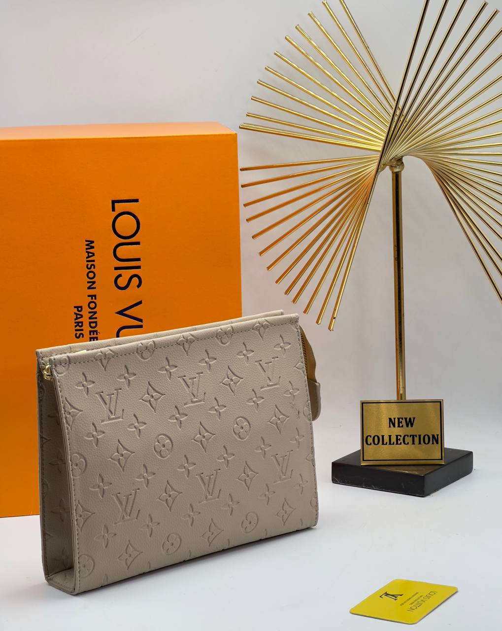 Louis Vuitton Poschette Μπεζ (Σετ 3 τεμαχίων )