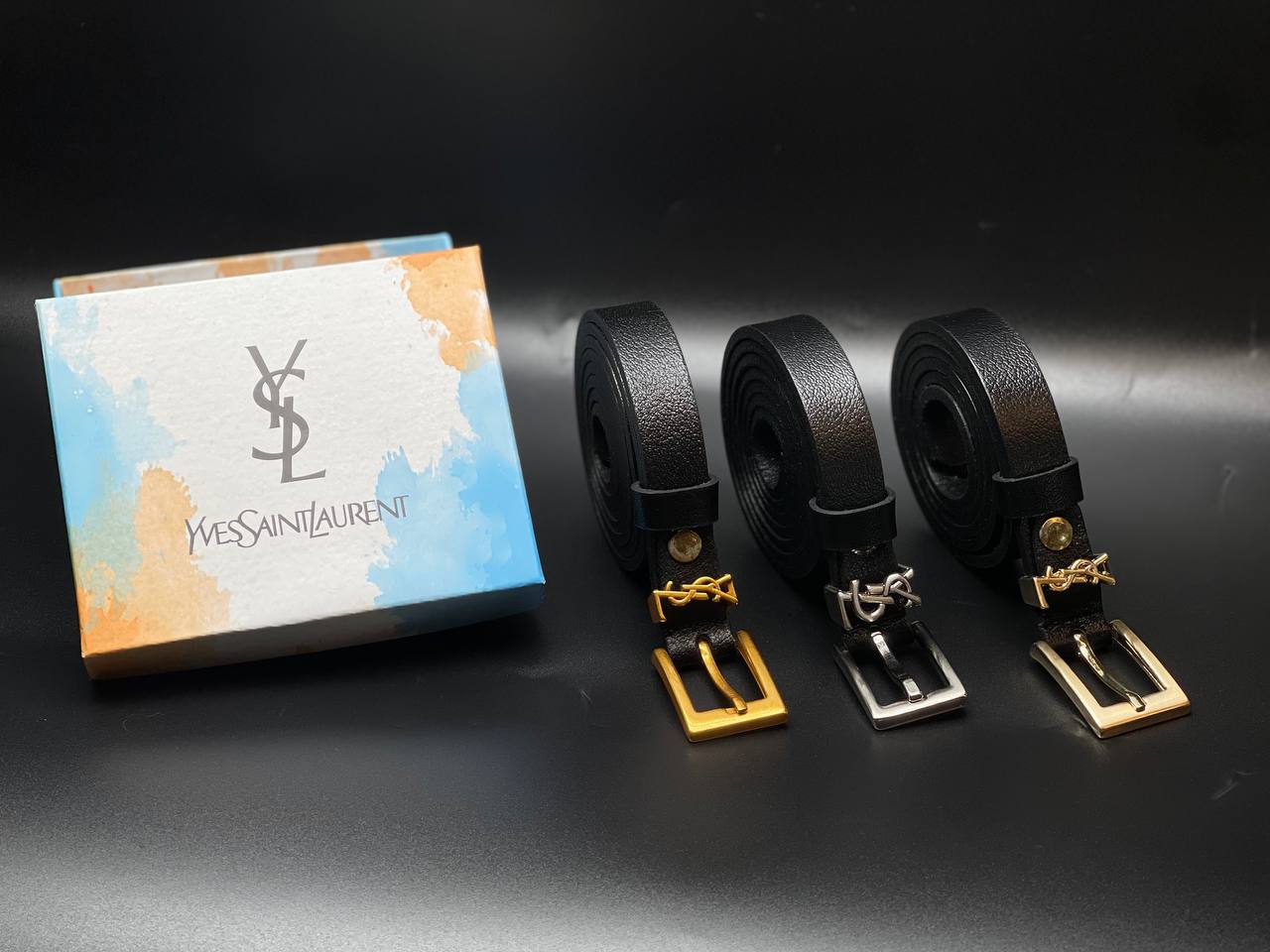 Ζώνη YSL Χρυσή