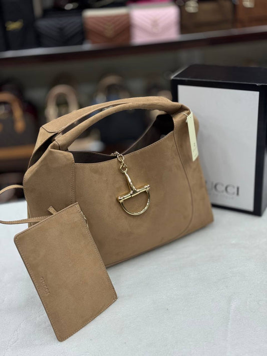 Gucci Suede Beige