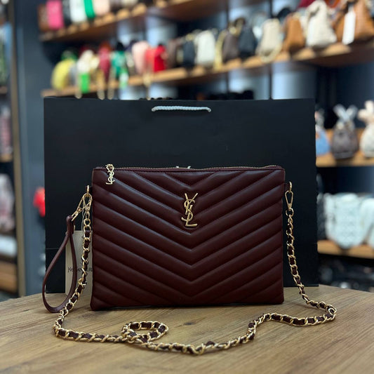 Ysl Φάκελος Μπορντό
