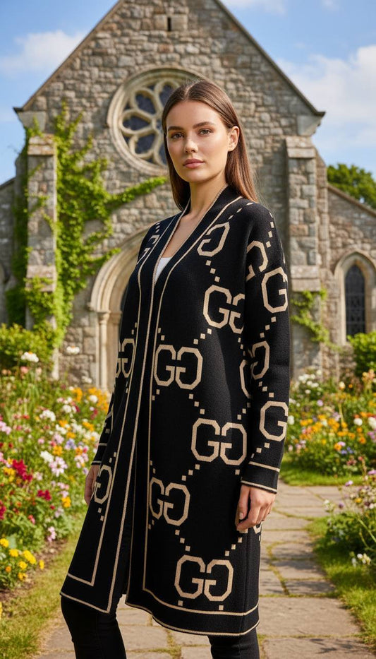 Gucci Πλεκτή Ζακέτα Μαύρη