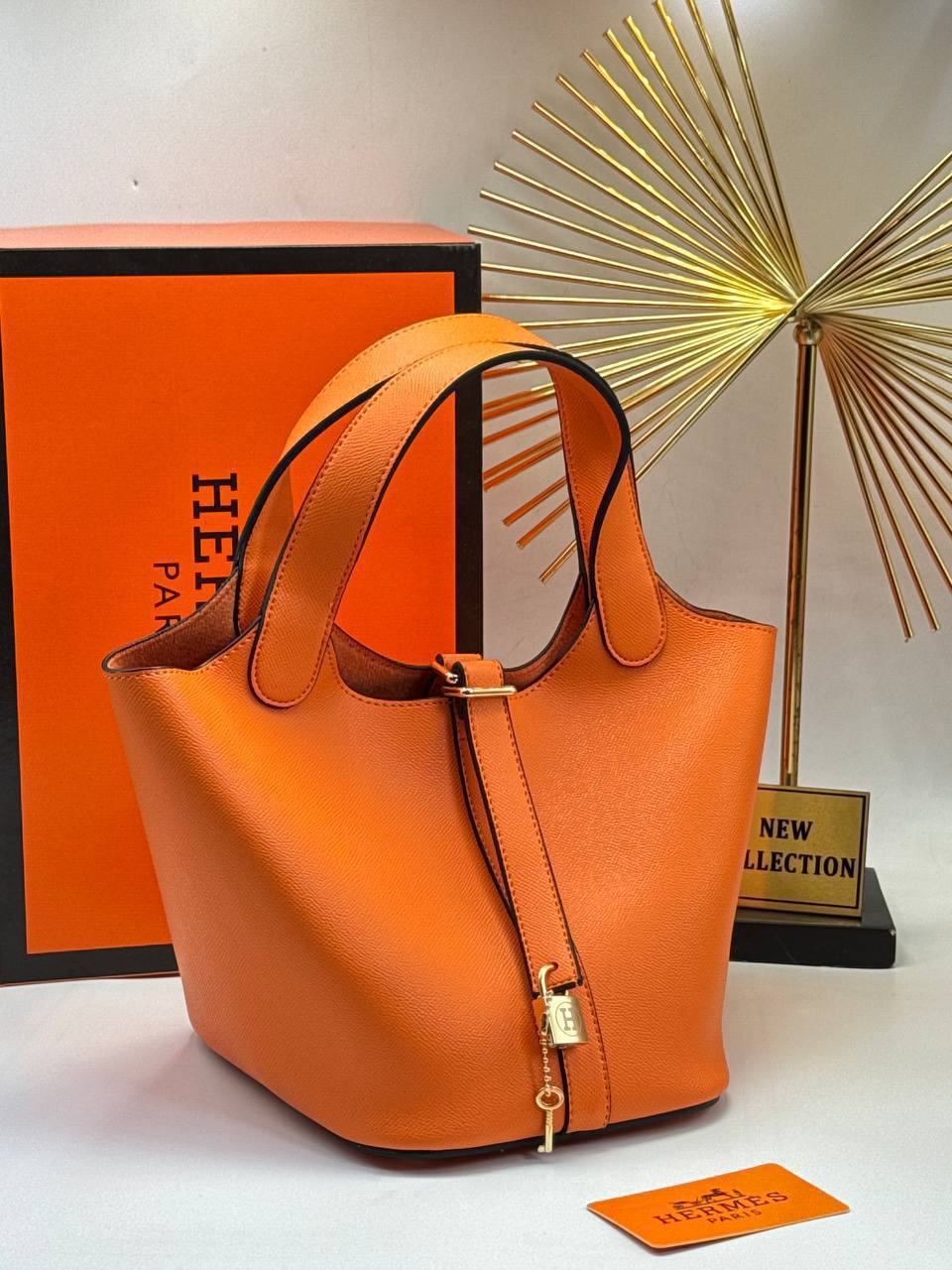 Hermès Picotin Lock Bag Orange
