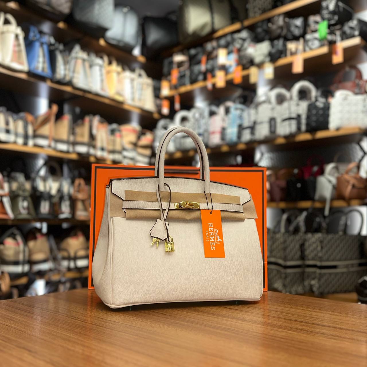 Hermes Birkin Beige