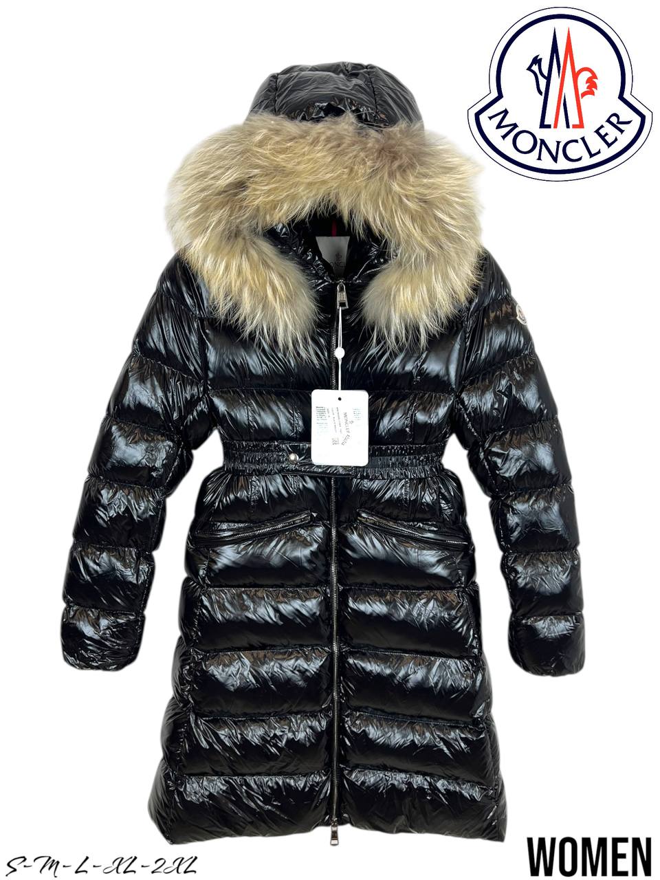 Moncler Γυαλιστερό Παλτό