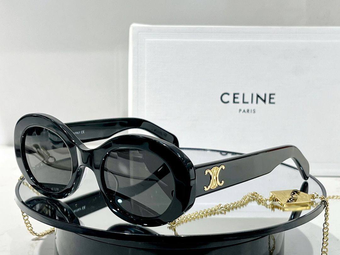 CELINE Triomphe Cat-Eye Sunglasses