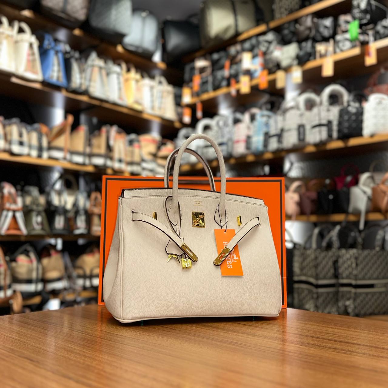 Hermes Birkin Beige