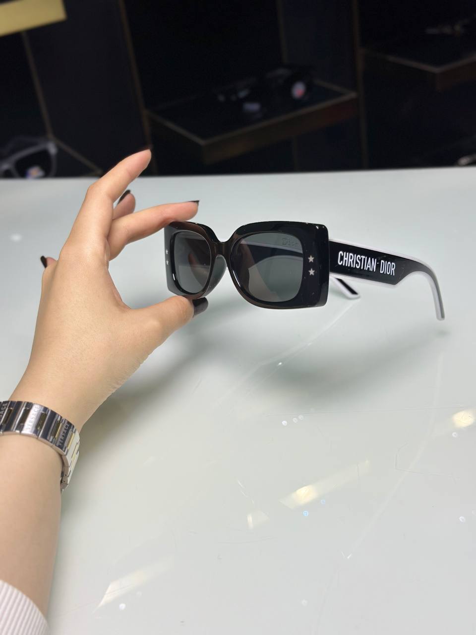 Christian Dior Γυαλιά Ηλίου Μαύρα