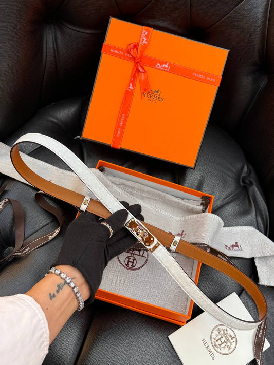 Kelly Belt White