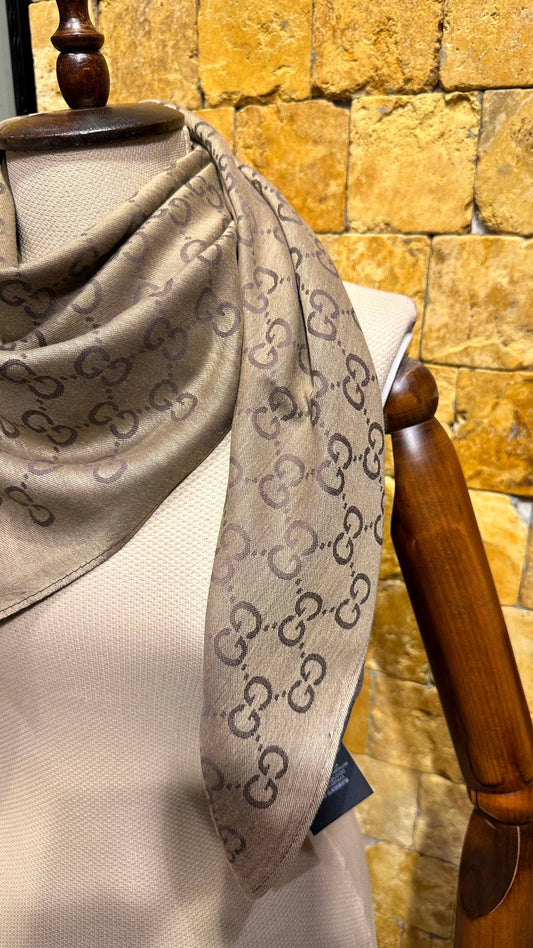 Gucci Scarf Μπεζ