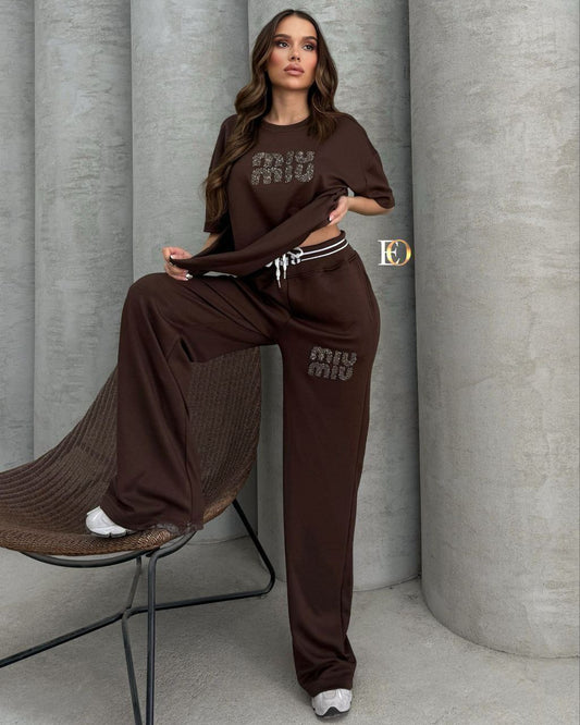 Miu Miu Set Καφέ