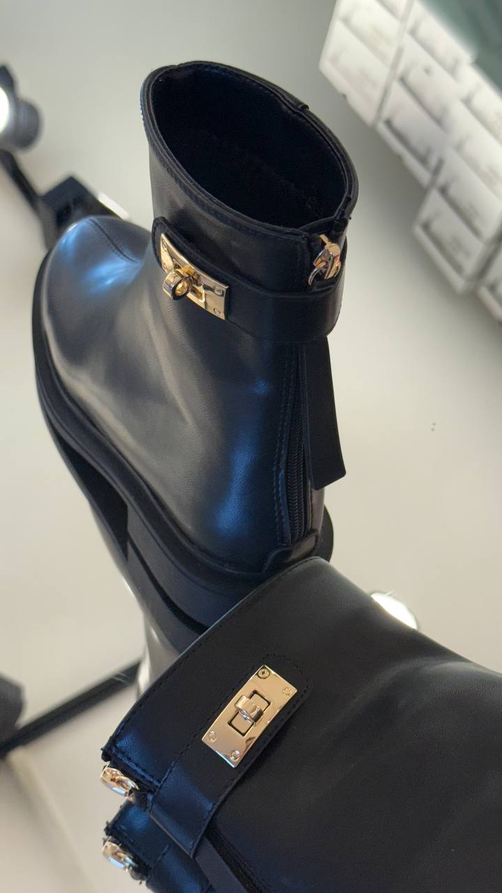 Hermes Kelly Ankle Boots