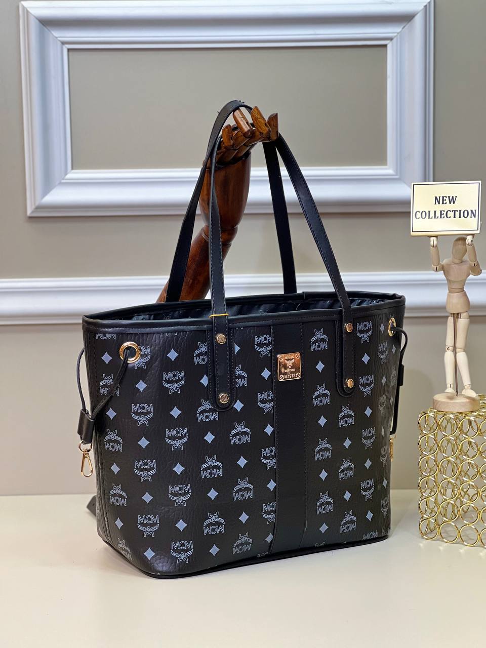 Mcm Shopping Μαύρη