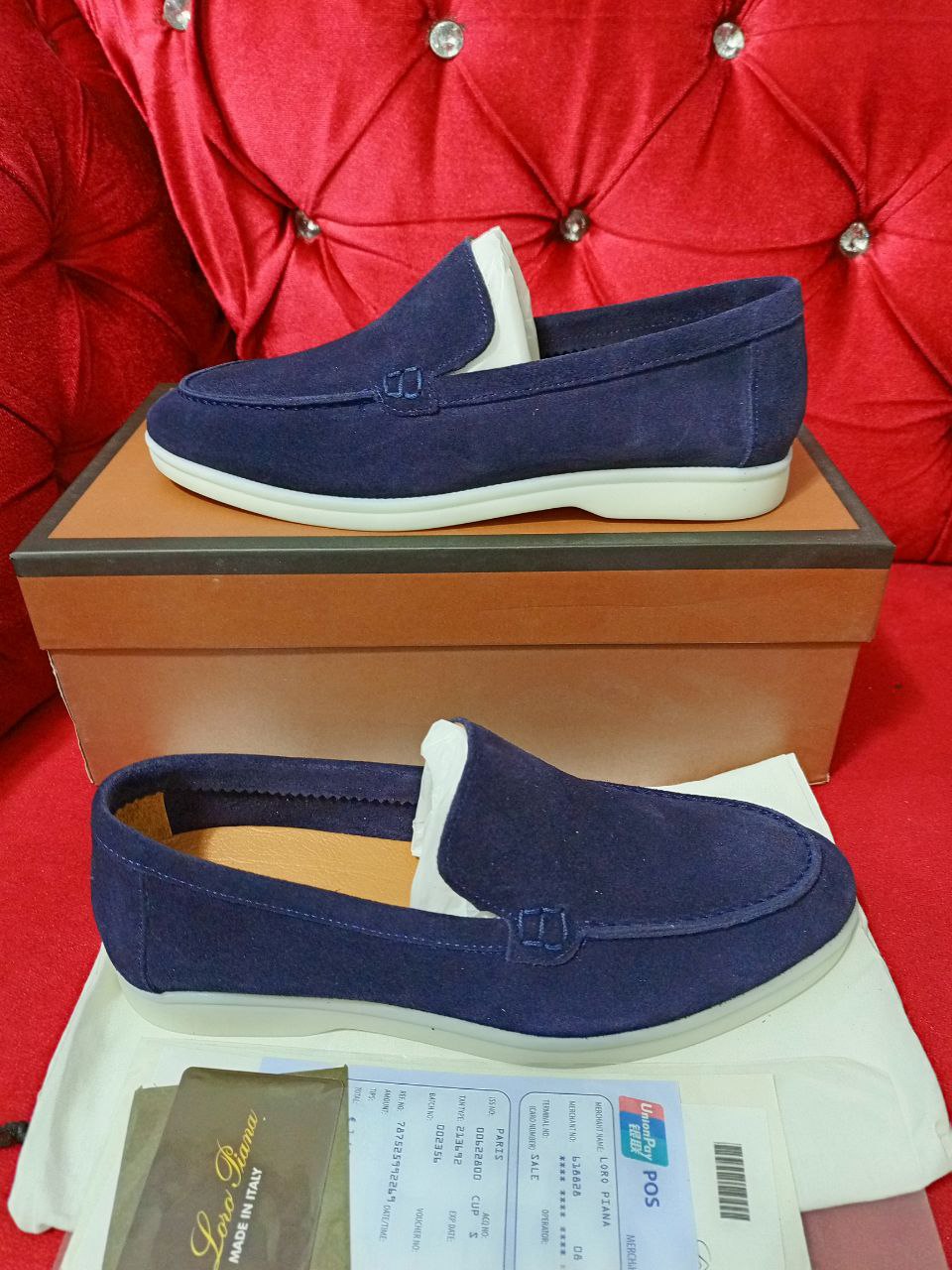 Loro Piana Loafers Blue