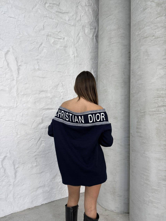 Dior Μπλε Πουλόβερ