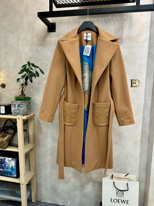 Loewe Coat Μπεζ