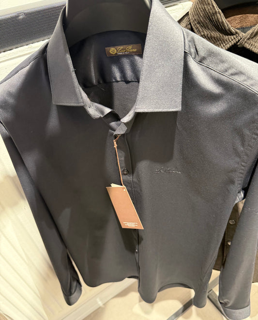 Loro Piana Πουκάμισο Μαύρο
