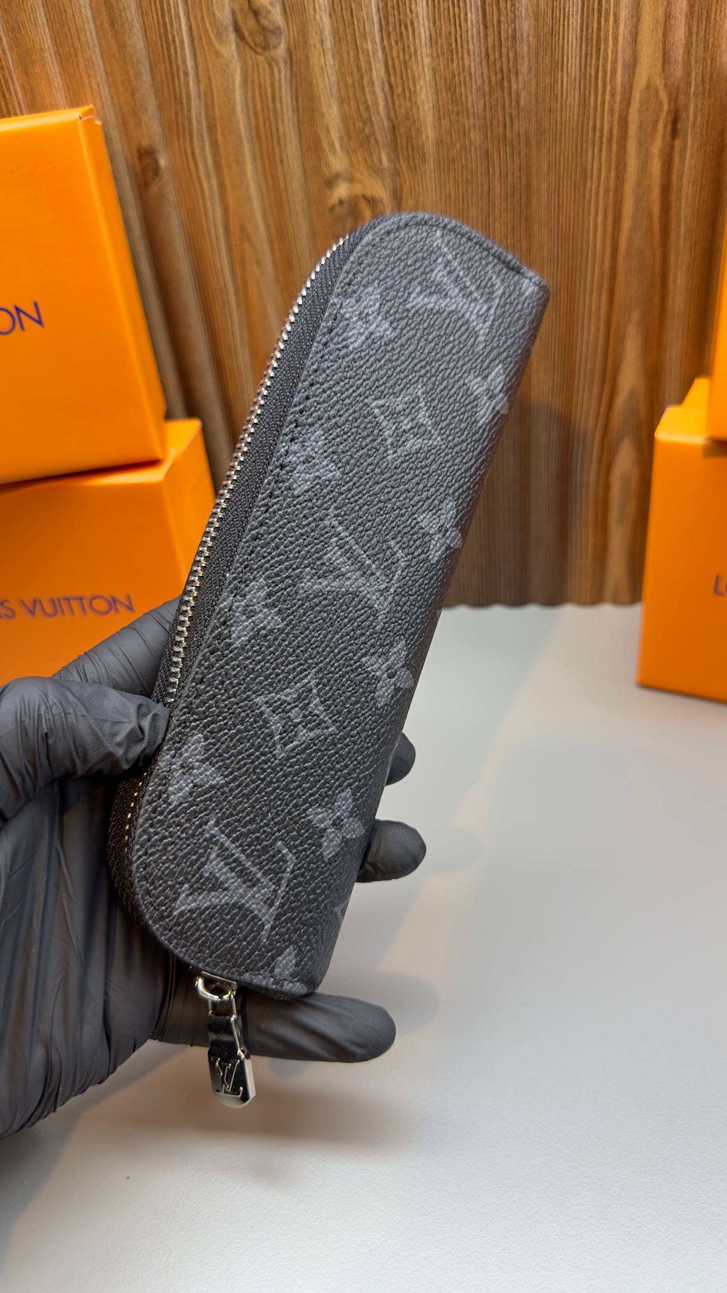 Louis Vuitton Pensil Case Monogram Black