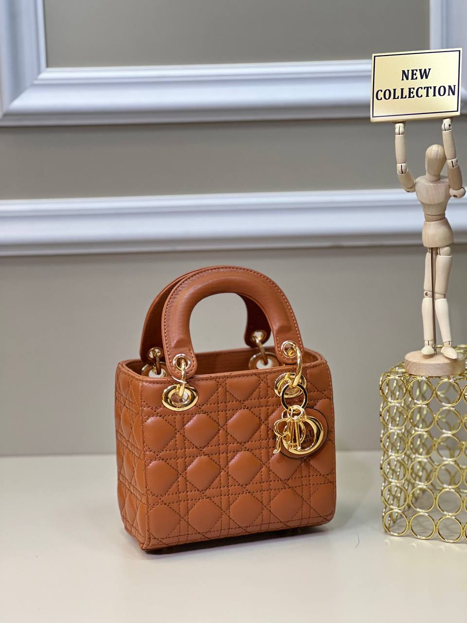 Lady Dior Καφέ