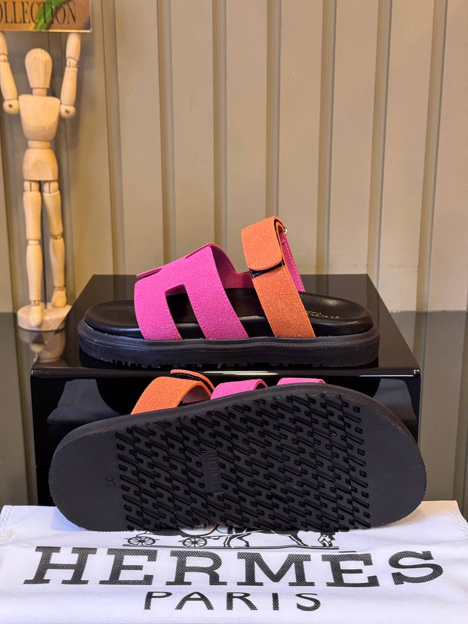 Hermes Chypre Sandals