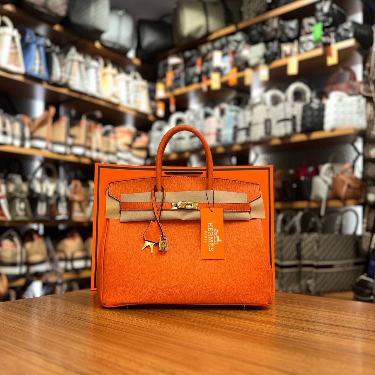 Hermes Birkin Orange