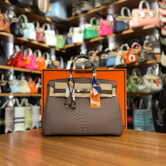 Hermès Birkin Bag Taupe Croco