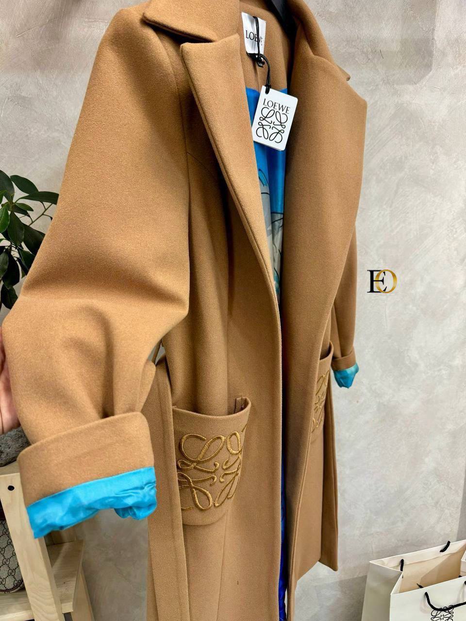 Loewe Coat Μπεζ