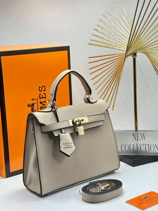 Hermes Kelly Μπεζ