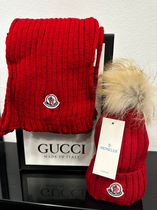 Σετ Κασκόλ και Σκουφάκι Moncler